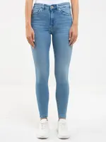 Big Star Woman's Push Up Trousers Denim 115620 Light Denim-103