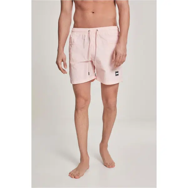 Men's Swimsuit Block Light Pink