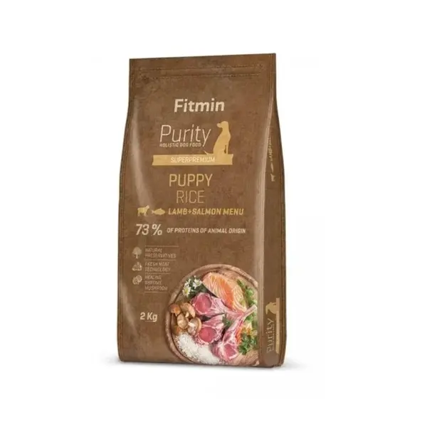 Fitmin Dog Purity Rice Puppy Lamb & Salmon 2 kg