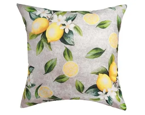 Dekoračný vankúš Amalfi 45x45 cm, citróny%