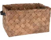 Úložný košík borovicové drevo , 35x17 cm%