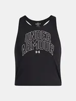 Dívčí tílko Under Armour UA Motion Branded Tank-BLK - Holky