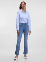 Světle modré dámské bootcut džíny ORSAY - Dámské