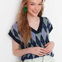 Dámska vesta Trendyol Jacquard