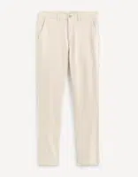 Béžové chino nohavice Celio Arobert