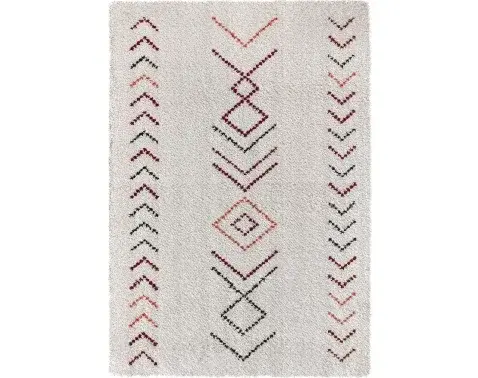 Koberec Boho Indian 80x150 cm, biely%