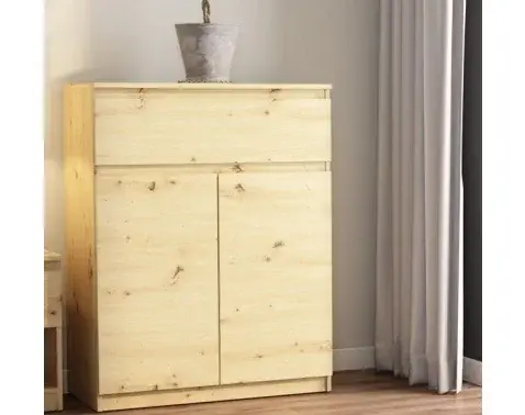 Skrinka so zásuvkou Carlos, dub artisan, 80 cm%