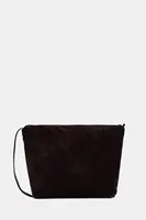 Semišová kabelka Emporio Armani