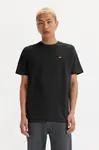 Levi'S Men's Black Cotton T-Shirt