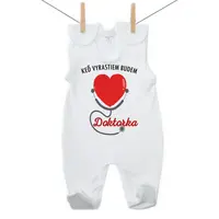 Boodyy Dupačky Keď vyrastiem budem doktorka 56 (0-2 mesiace)