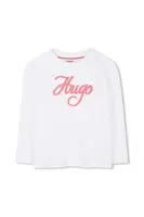 Kojenecké tričko s dlouhým rukávem HUGO