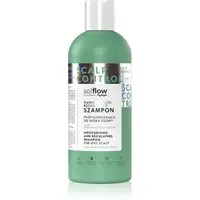 so!flow Oily Scalp Moisturizing and Regulating Shampoo hydratační šampon pro mastnou pokožku hlavy 400 ml
