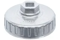 BGS technic Hlavice na povolování olejových filtrů 75mm 15-hran - BGS 1045