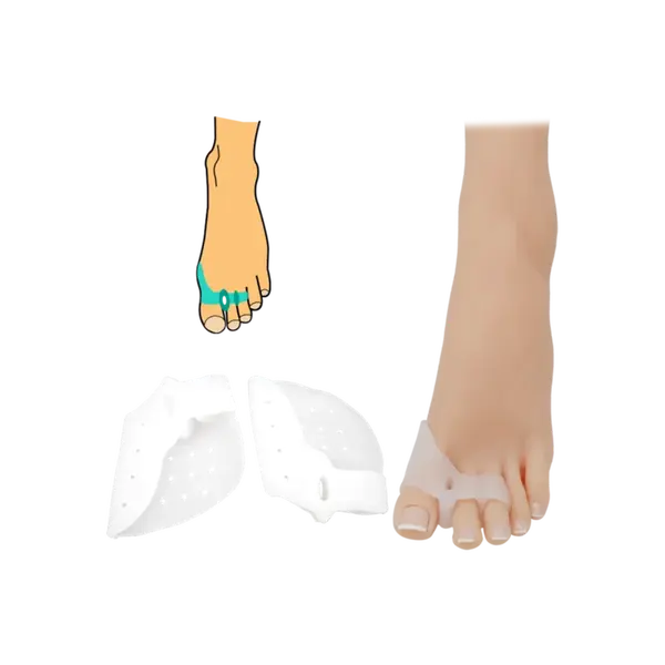 HEALMED 767 chránič na hallux s medziprstovým korektorom a návlekom na prsty 2ks