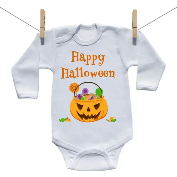 Boodyy Body s dlhým rukávom Happy Halloween 68 (3-6 mesiacov)