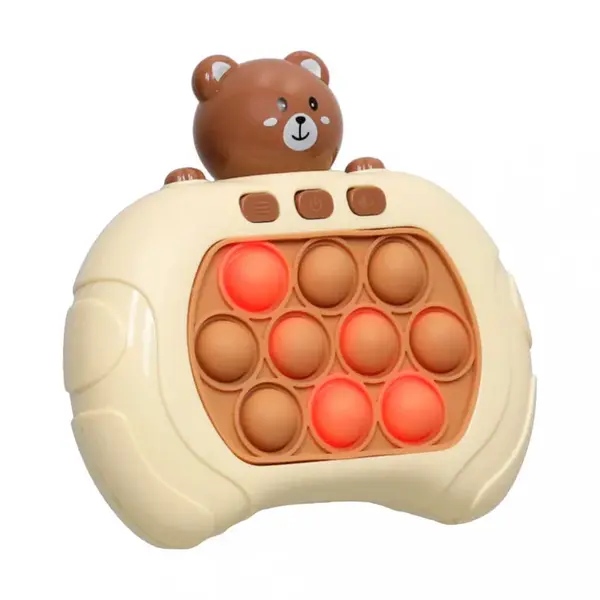 Pop It interaktívna hračka pre deti na baterky medvedík-MOVEO