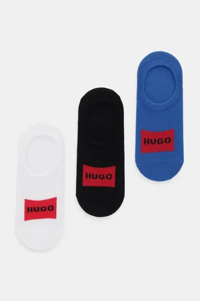 Ponožky HUGO 3P LC LABEL CC 3-pack