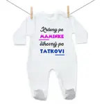 Boodyy Overal Krásny po maminke, šikovný po tatkovi 98 (2-3 roky)