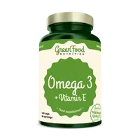 GreenFood Nutrition Omega 3 + vit E 120cps