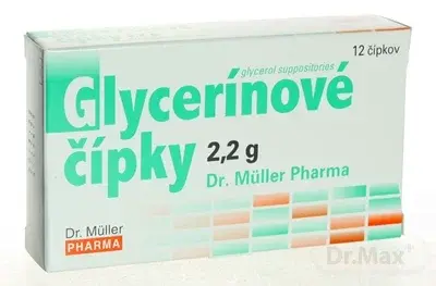 Dr. Müller Glycerínové čípky