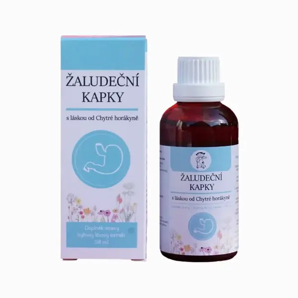 Žalúdočné kvapky - Bylinkářství U Chytré horákyně - 50 ml