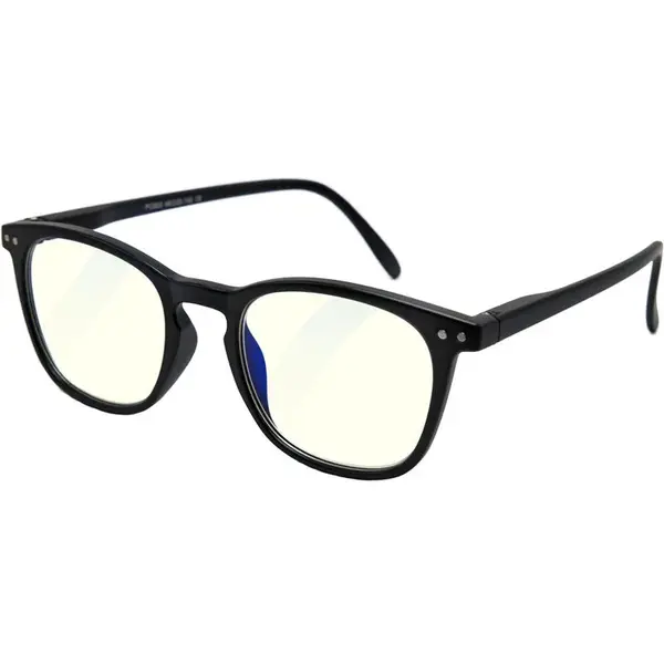 Okuliare na Počítač PCG03 čierny plastový rám 0,0