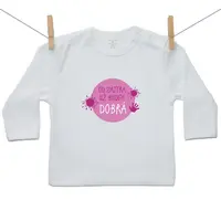 Boodyy Tričko s dlhým rukávom Od zajtra už budem dobrá 110 (4-5 rokov)