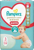Pampers Premium Care plienkové nohavičky veľkosť 3, 70 ks, 6kg-11kg