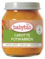 BABYBIO bio mrkva a tekvica