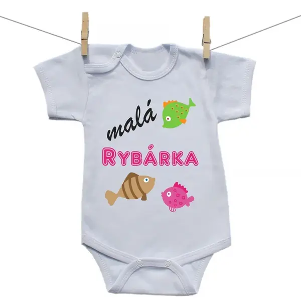 Boodyy Body s krátkym rukávom Malá rybárka 74 (6-9 mesiacov)