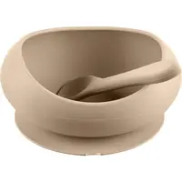 Zopa Silicone Tableware Set jedálenská sada Sand Beige 1 ks