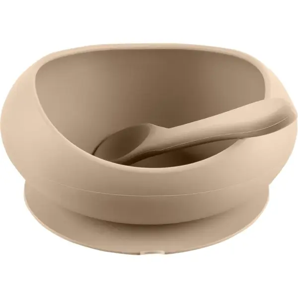 Zopa Silicone Tableware Set jedálenská sada Sand Beige 1 ks