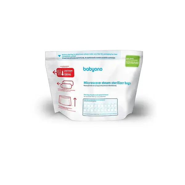 Babyono Sáčky do mikrovlnné trouby k sterilizaci,