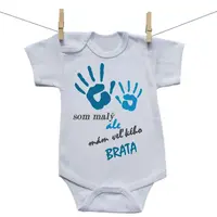 Boodyy Body s krátkym rukávom Som malý ale mám veľkého brata 98 (2-3 roky)