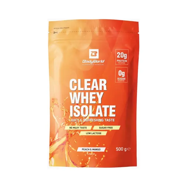 BodyWorld Clear Whey Isolate 500 g broskyňa-mango