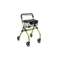 Interiérové štvorkolesové hliníkové chodítko PEDRO