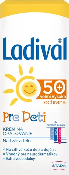 LADIVAL Pre deti OF 50+ krém na tvár