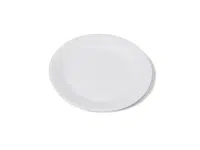 500 ks - Papírový talíř bílý - průměr 18 cm