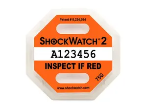 Indikátor nárazu Shockwatch2 - 75 g, oranžový