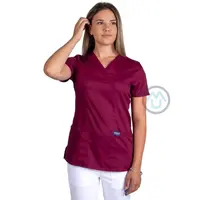 Dámska zdravotnícka blúza Cherokee REVOLUTION - vínová L