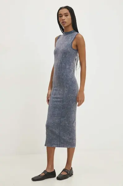 Šaty Answear.LAB šedá barva, midi