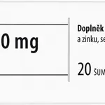 Generica Vitamin C 600 mg + Zinek 20 šumivých tablet