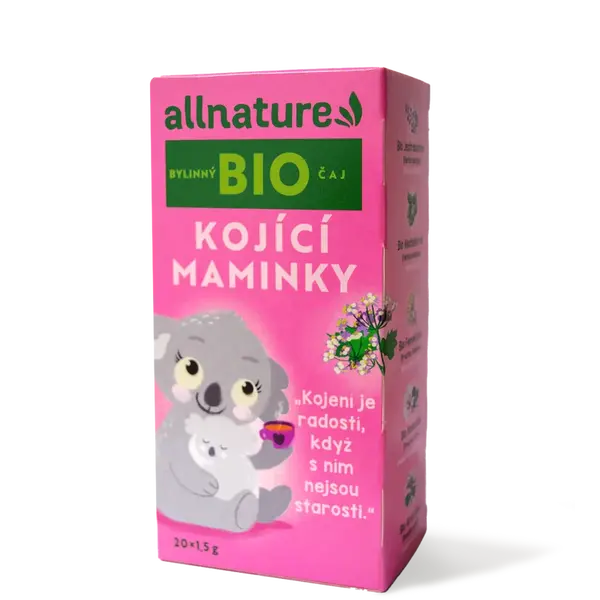 Allnature BIO Kojící maminky bylinný čaj 20x1,5 g