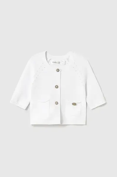 Dětský bavlněný kardigan Mayoral Newborn