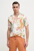 Košile Lindbergh pánská, bílá barva, relaxed