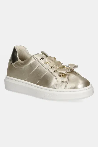 Dětské kožené sneakers boty Calvin Klein Jeans