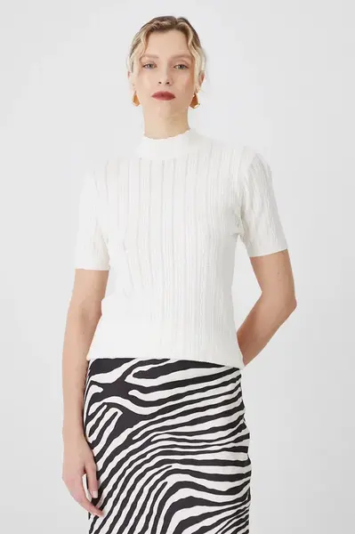 Tričko Medicine dámské, béžová barva, s pologolfem