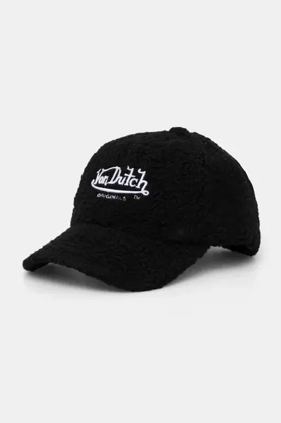 Kšiltovka Von Dutch DB SEATTLE černá barva, s aplikací, 7030589