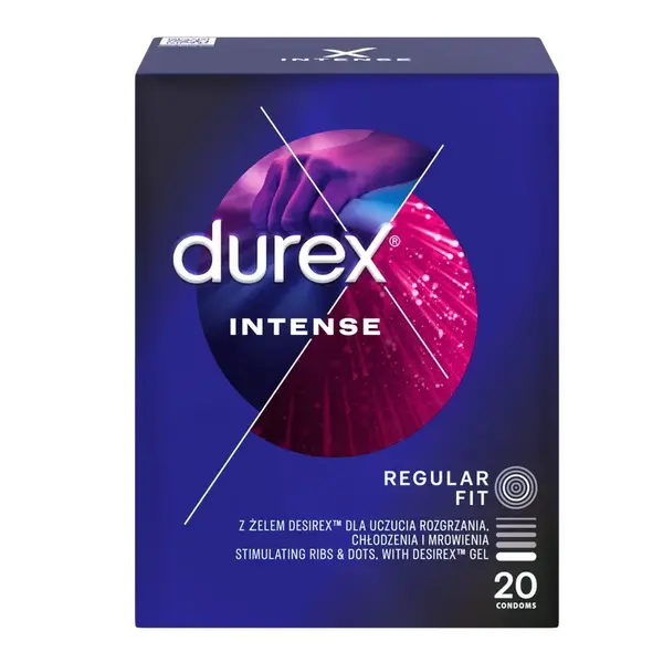Durex Intense kondomy 20 ks