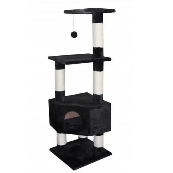 Ebi CLASSIC LOONAA 40x40x135cm 9cm černé